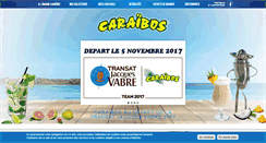 Desktop Screenshot of caraibos.com